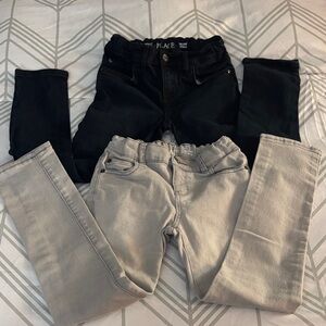 The Children's Place Black and Gray Kids Jeans